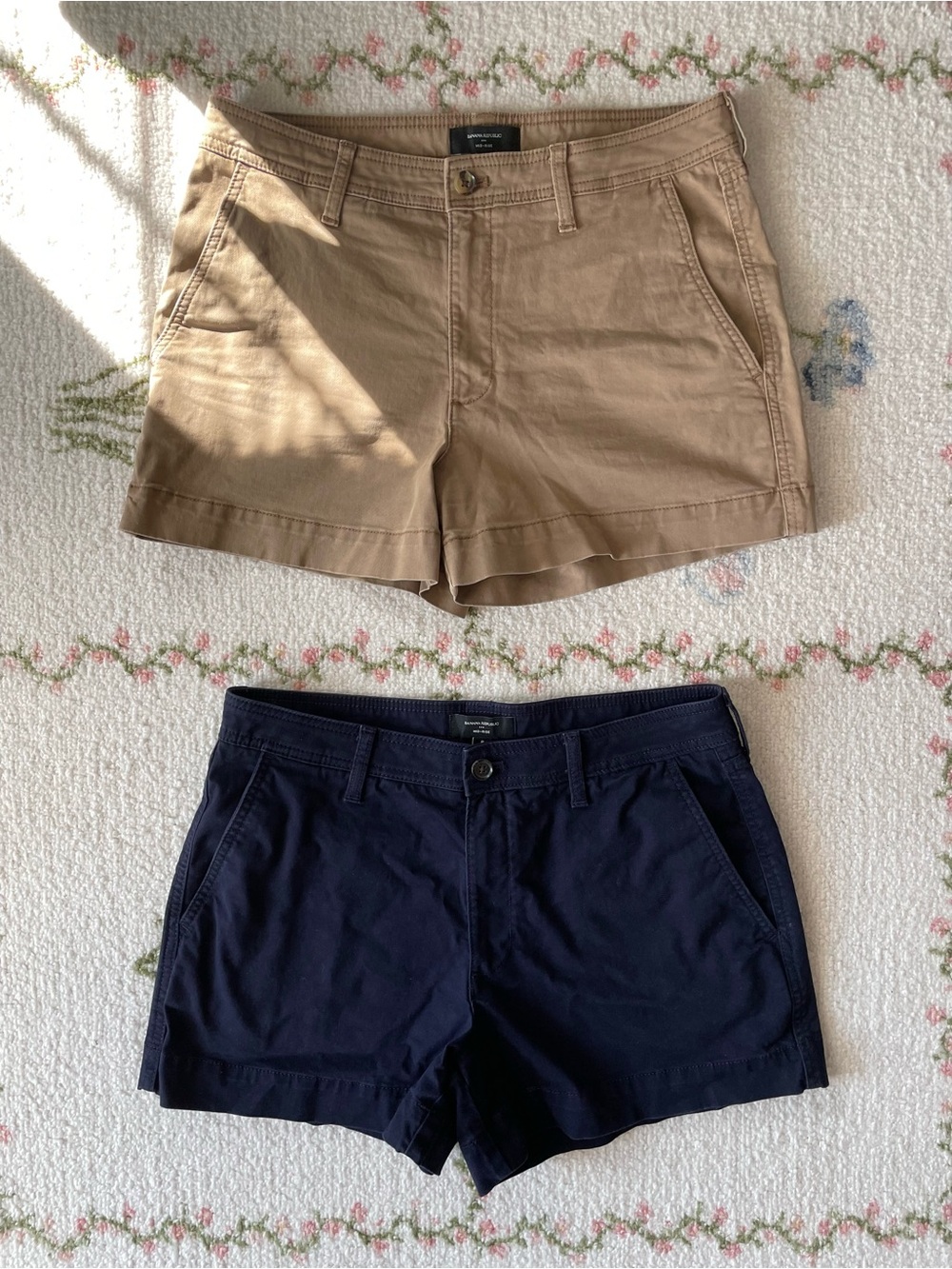 Banana Republic Chino Shorts Duo